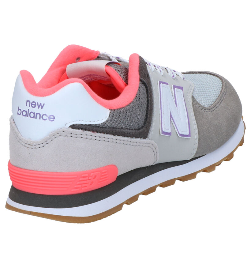 New Balance 574 Sneakers en Gris en daim (266317)