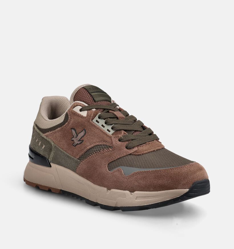 Lyle & Scott Finlay Chaussures &agrave; lacets en Marron pour hommes (378097) - pour semelles orthop&eacute;diques