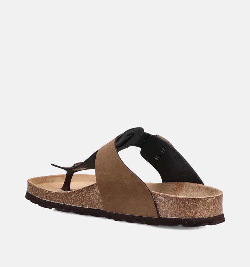 Little David Sunset Nu-pieds en Brun fonc&eacute; pour filles, gar&ccedil;ons (373100)