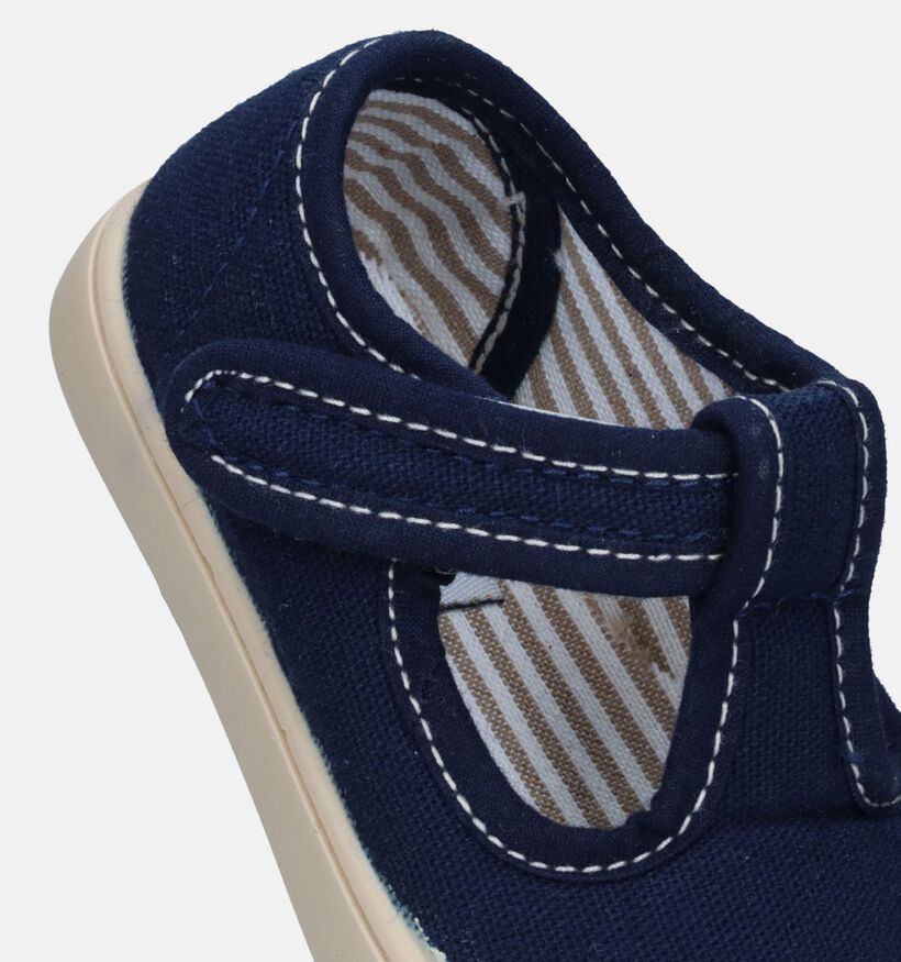 Ani Chaussures à scratch en Bleu pour garçons (340009)