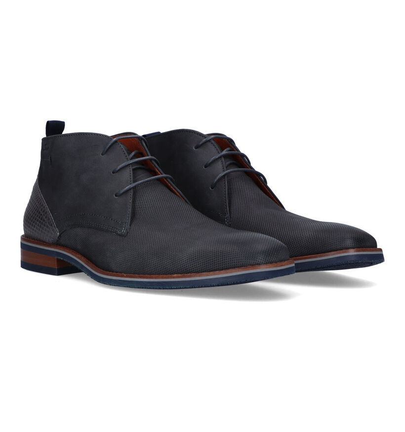 Van Lier Amalfi Chaussures classiques en Gris pour hommes (322504) - pour semelles orthopédiques