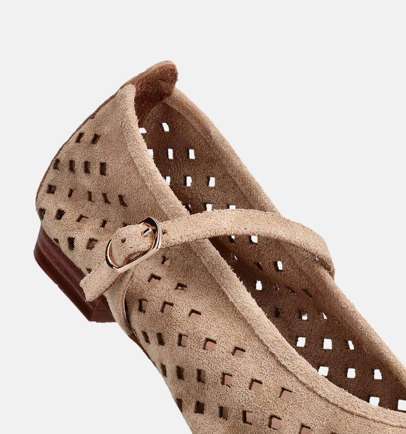 Tango Duna Beige Ballerina's voor dames (375541)