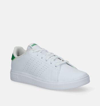 adidas Advantage Low Sneakers Cloud White/Cloud White/Green/Cloud White/ Cloud White/ Greyen