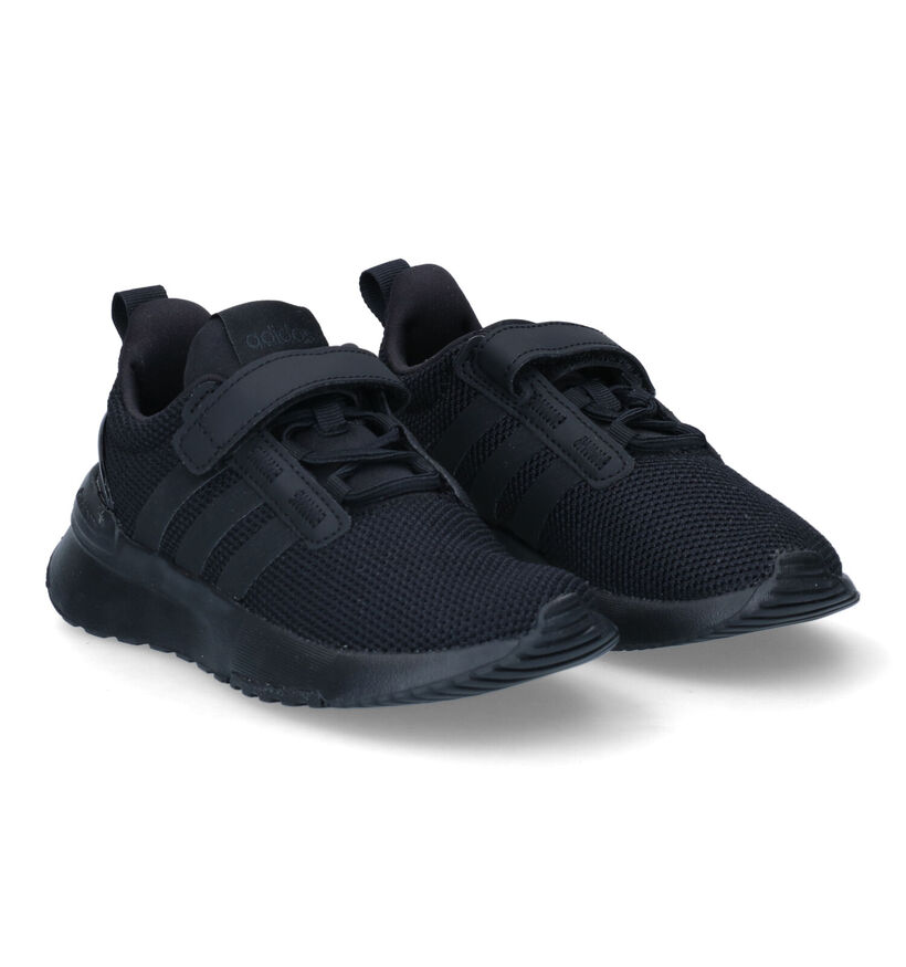 adidas Racer TR 21C Baskets en Noir pour garçons (311567) - pour semelles orthopédiques