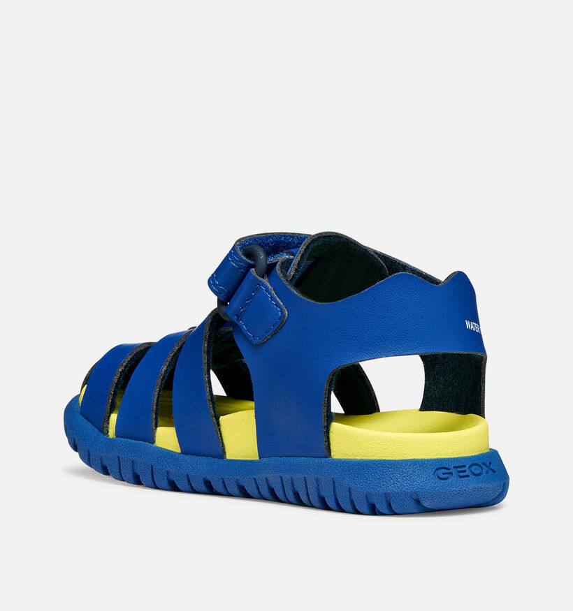 Geox Fusbetto Sandales d'eau en Bleu fonc&eacute; pour gar&ccedil;ons (368863)