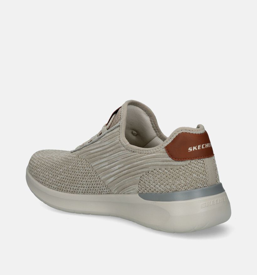 Skechers Lattimore Coringa Taupe Sneakers voor heren (335559)