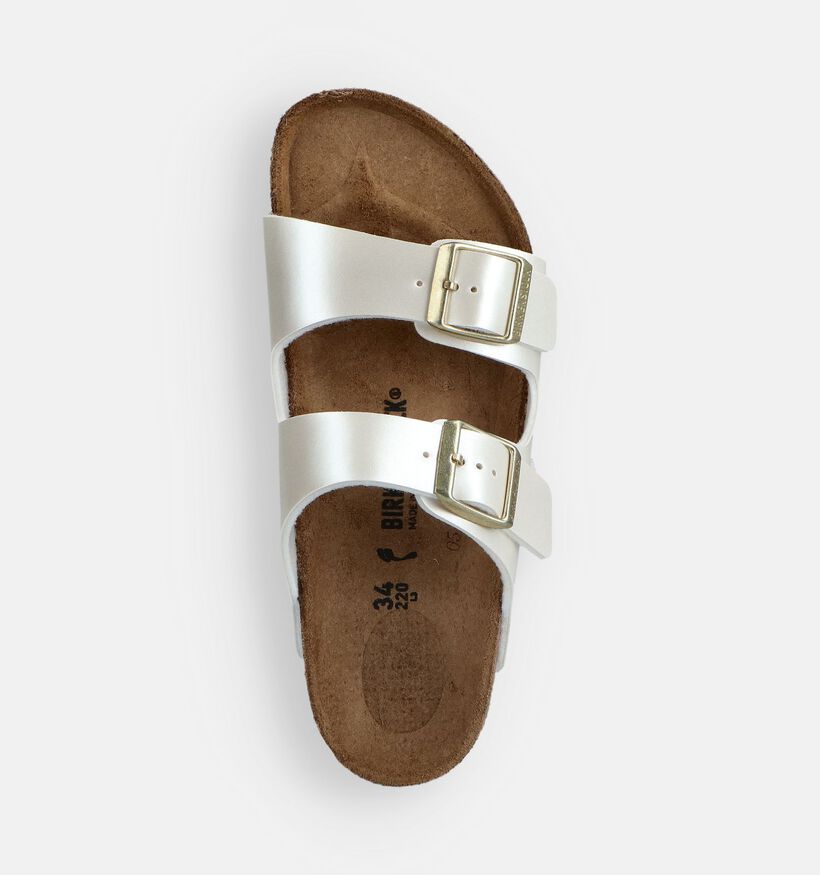 Birkenstock Arizona Witte Slippers voor meisjes (368281)