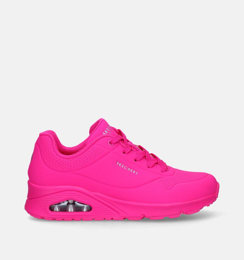 Skechers Uno Night Shades Roze Sneakers voor dames (342446)