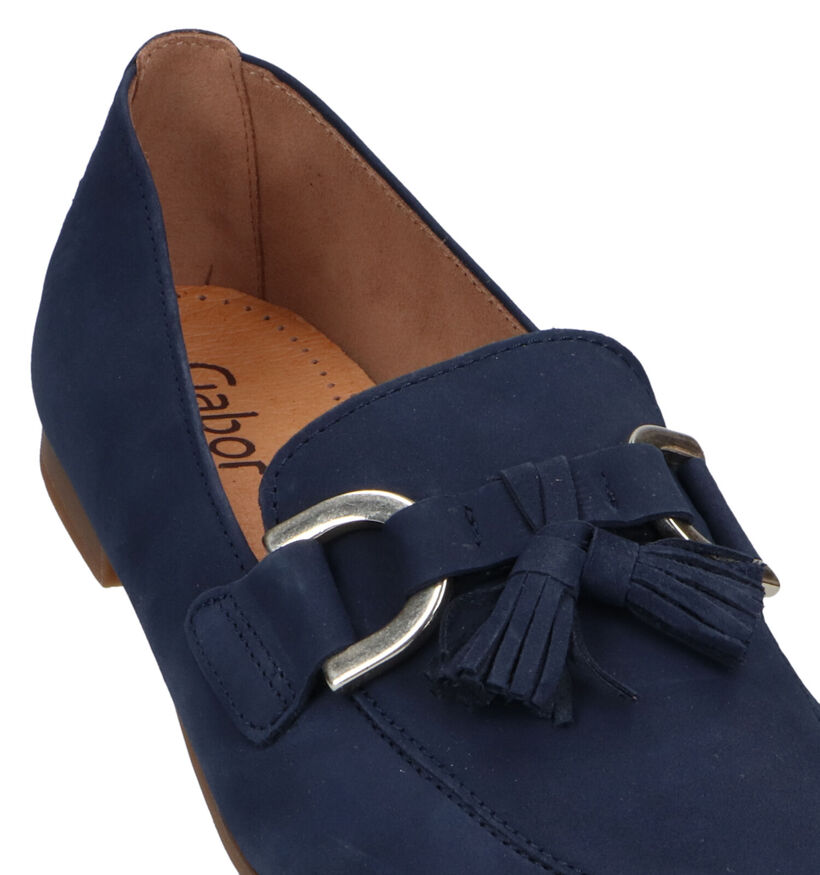 Gabor Loafers en Bleu foncé pour femmes (323145)