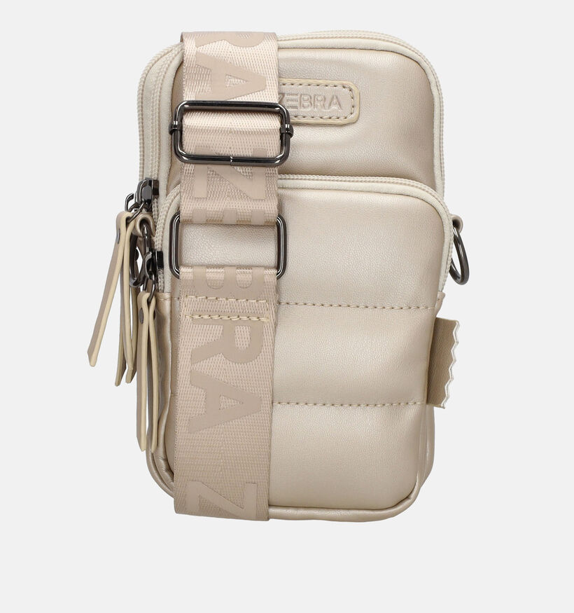 ZEBRA Gouden Telefoontasje voor dames (358996)