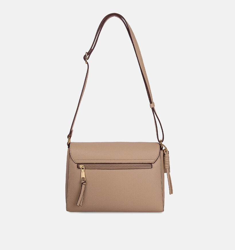 Laurent David Taupe Schoudertas voor dames (374073)