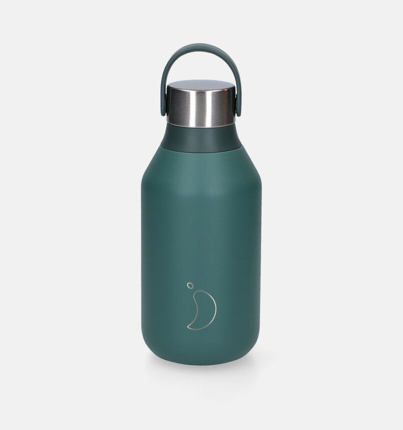 Chilly's Series 2 Groene Drinkfles 350ml voor jongens, meisjes, dames, heren (311780)