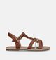 Milo & Mila Sandales en Cognac pour filles (340768)