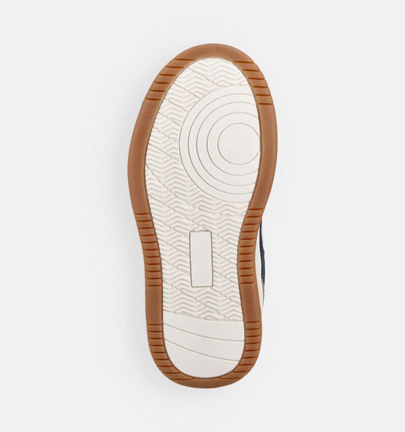 Milo & Mila Groene/Beige Sneakers voor jongens (371204)