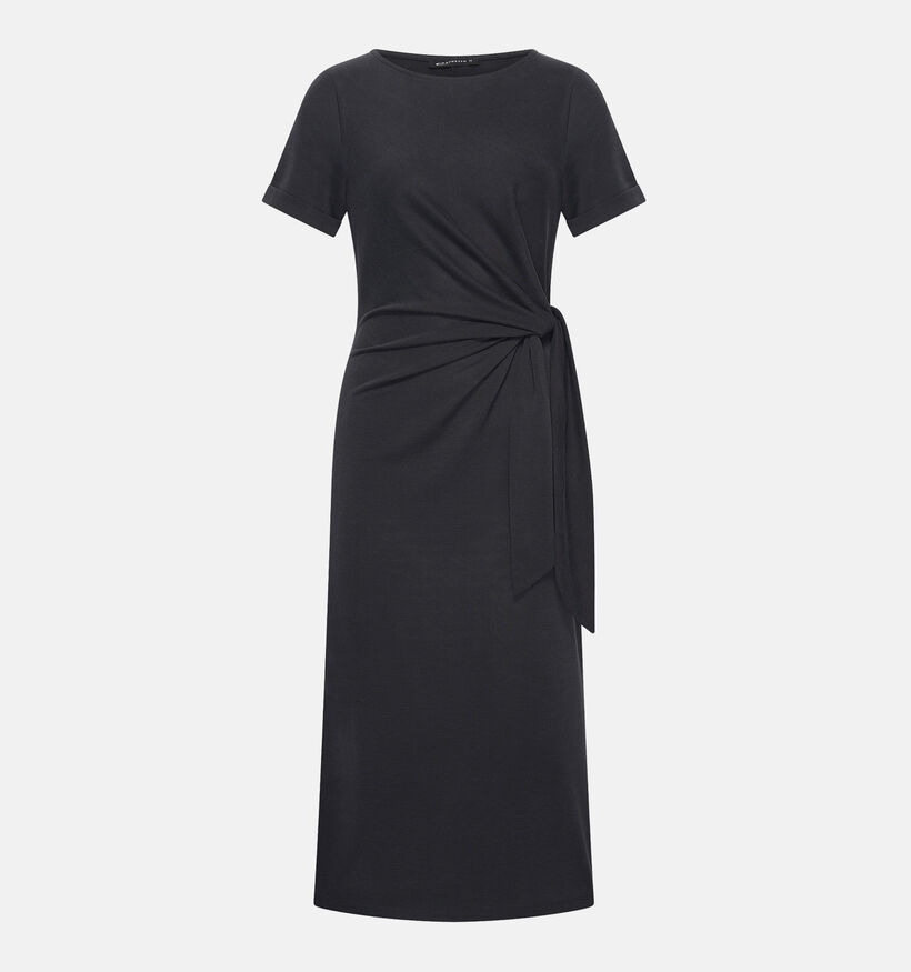 Expresso Dress knot Robe en Noir pour femmes (356917)