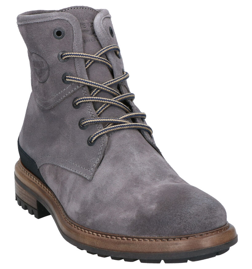 PME Legend Aviator Bottines en Gris en daim (254777)