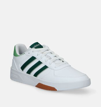 adidas Court Low Sneakers Cloud White/Dark Blue/Preloved Scarlet/Cloud White/Collegiate Green/Grey Two