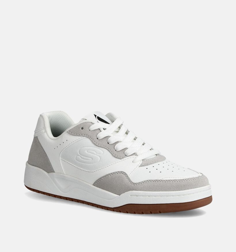 Skechers Koopa Baskets basses en Blanc pour hommes (359761) - pour semelles orthopédiques