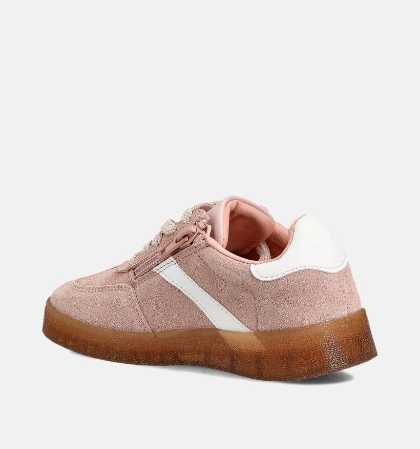 Milo & Mila Roze/Witte Sneakers voor meisjes (362977) - geschikt voor steunzolen