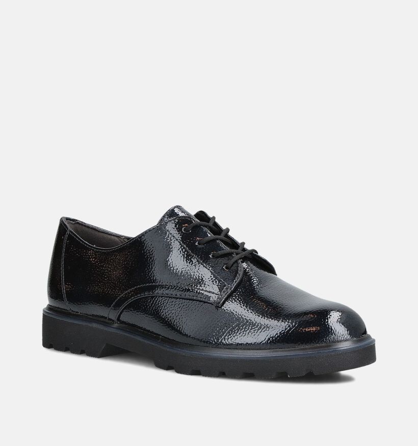 Tamaris Chaussures habillées à lacets en Bleu foncé pour femmes (360594)