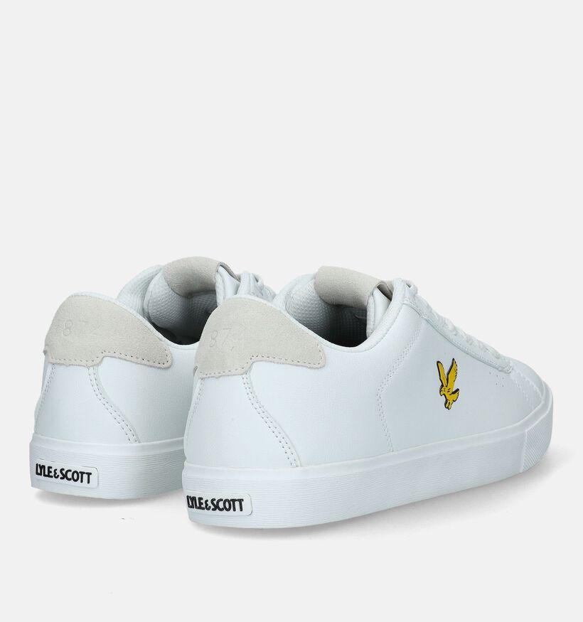 Lyle & Scott Whitburn Zwarte Sneakers voor heren (340470) - geschikt voor steunzolen
