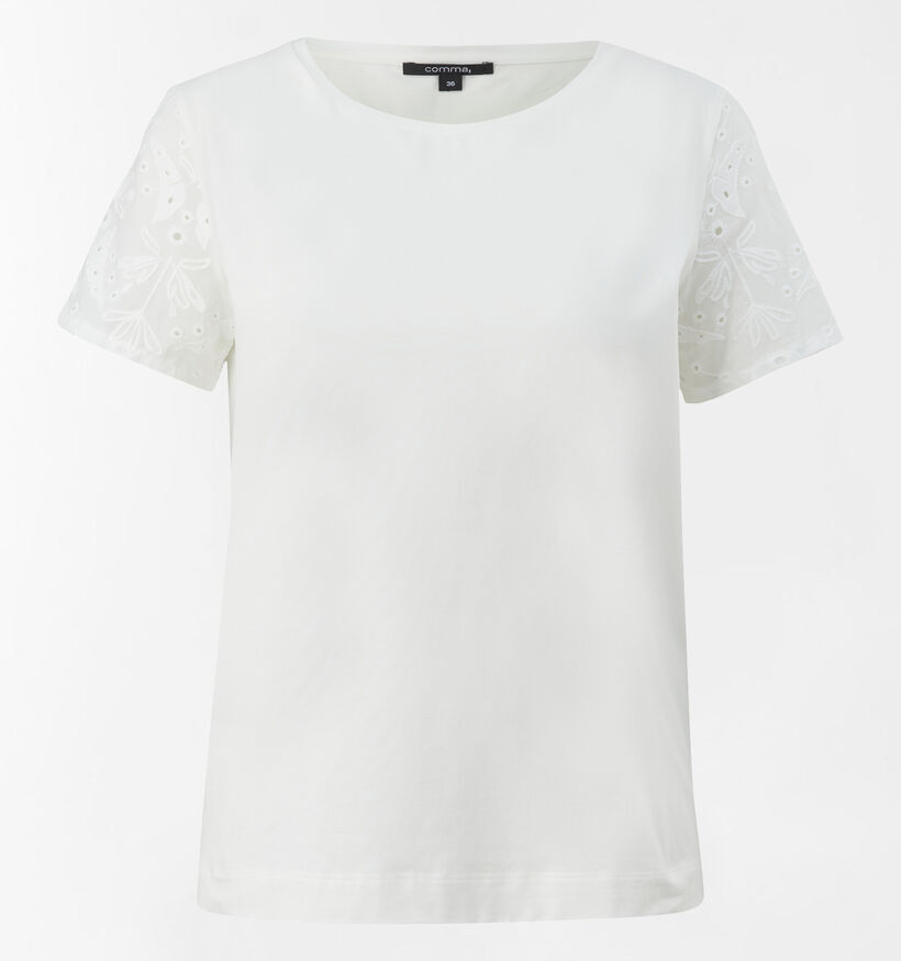 comma Witte T-shirt (313248)