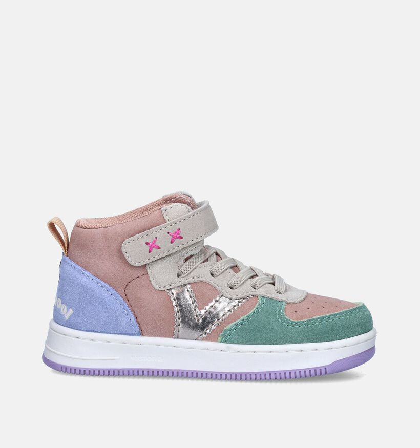 Victoria Baskets montantes en Rose pour filles (347127)