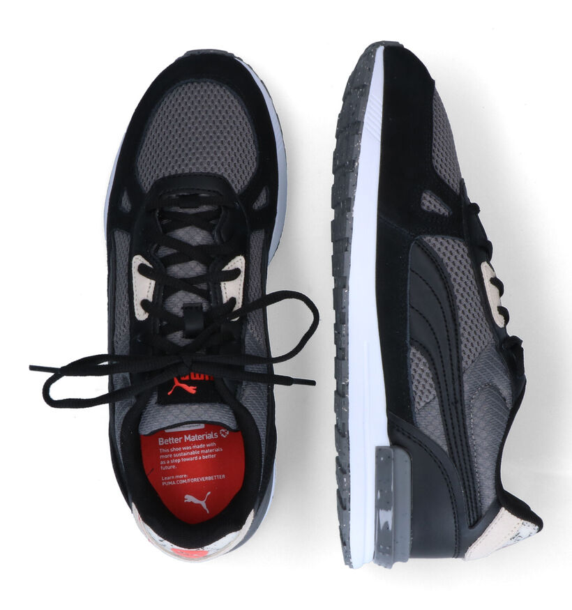 Puma Graviton Pro Better Zwarte Sneakers voor heren (301402) - geschikt voor steunzolen