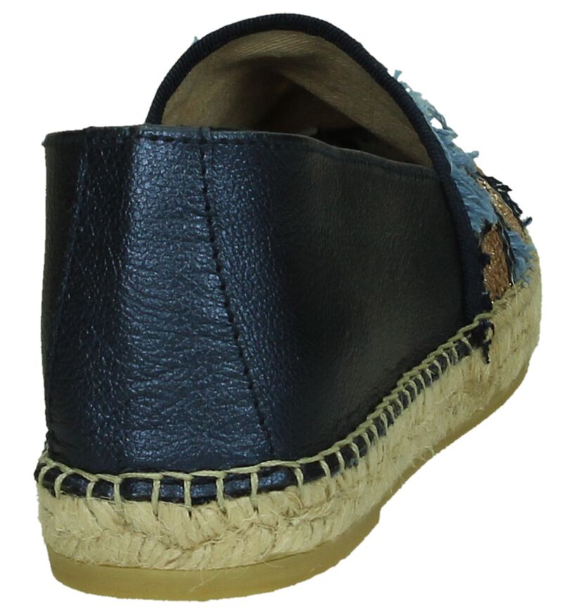 Blauwe Espadrilles Vidorreta met Pailletten , , pdp