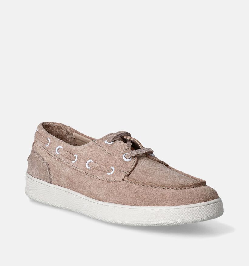 River Woods Anubia Chaussures bateau en Beige pour femmes (356808) - pour semelles orthopédiques