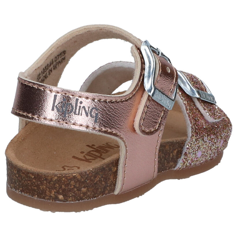 Kipling Riviera Sandales en Rose en simili cuir (289885)