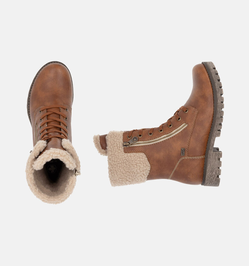 Rieker Bottines étanches en Beige pour femmes (347443)