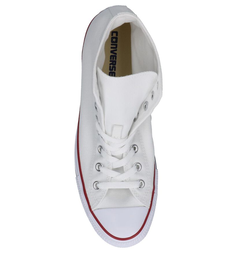 Witte Hoge Sneakers Converse Chuck Taylor AS in stof (238382)