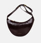 Laurent David Donkerbruine Crossbodytas voor dames (381456)