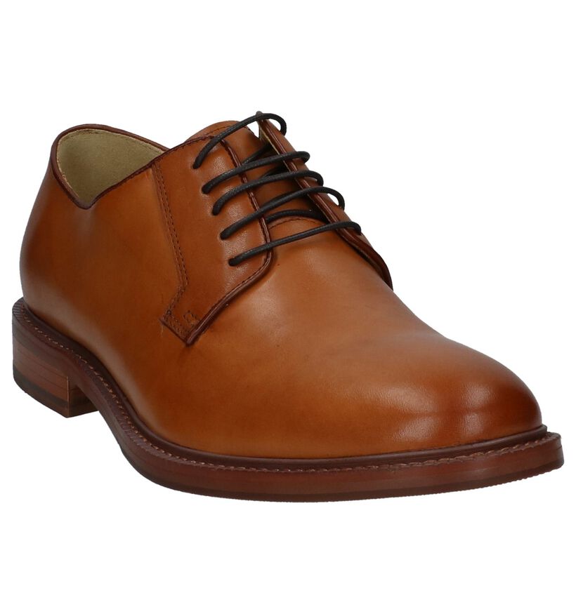 Steptronic Banbury Cognac Geklede Veterschoenen in leer (259268)