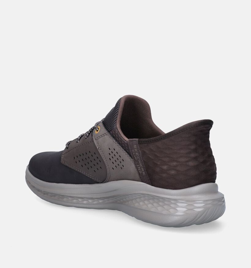 Skechers Slade Slip-ins en Marron pour hommes (345192)