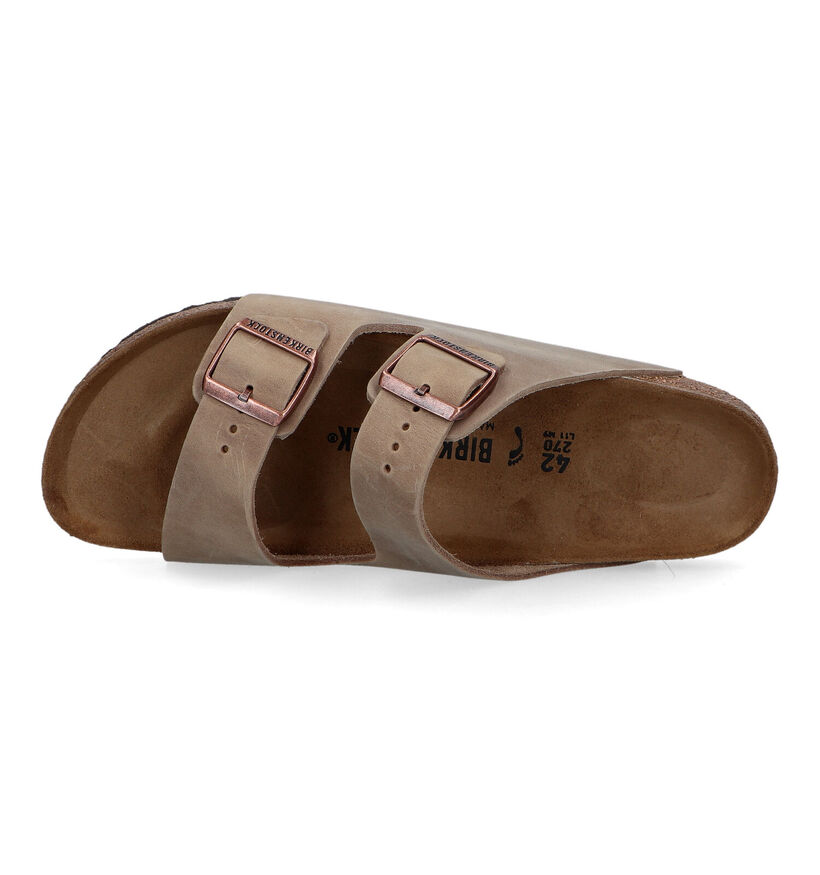 Birkenstock Arizona Nu-pieds en Marron pour hommes (322411)