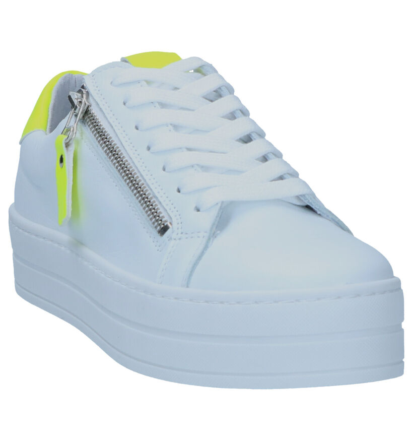 SPM Pomme Baskets en Blanc en cuir (265218)