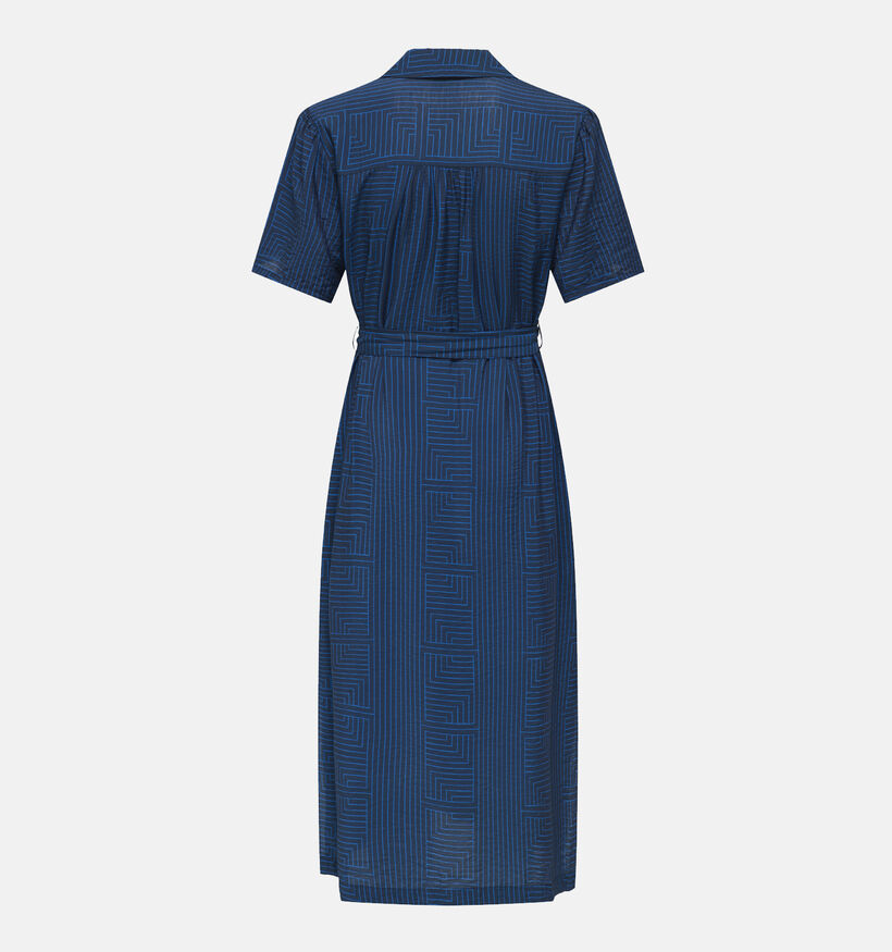 JDY Barbara Robe chemise en Bleu pour femmes (356630)