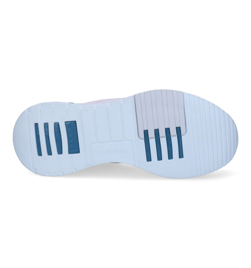 adidas Racer TR21 Baskets en Blanc pour femmes (311387) - pour semelles orthopédiques