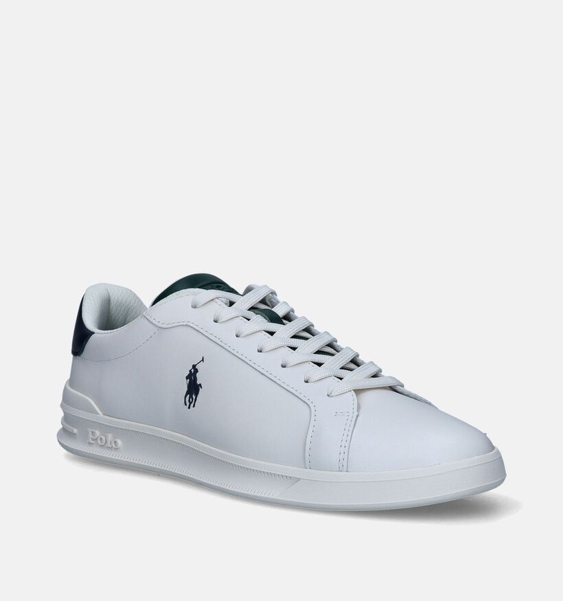 Polo Ralph Lauren HRT Court Witte Veterschoenen voor heren (345306)