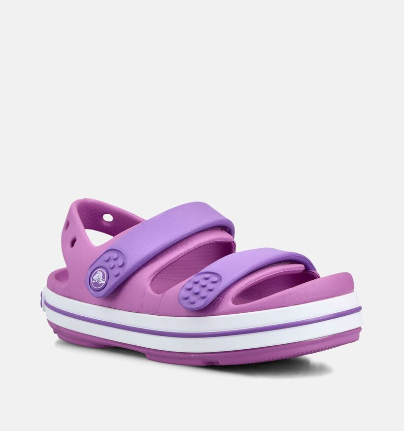 Crocs Crocband Cruiser Chaussures d'eau en Rose pour filles (371024)
