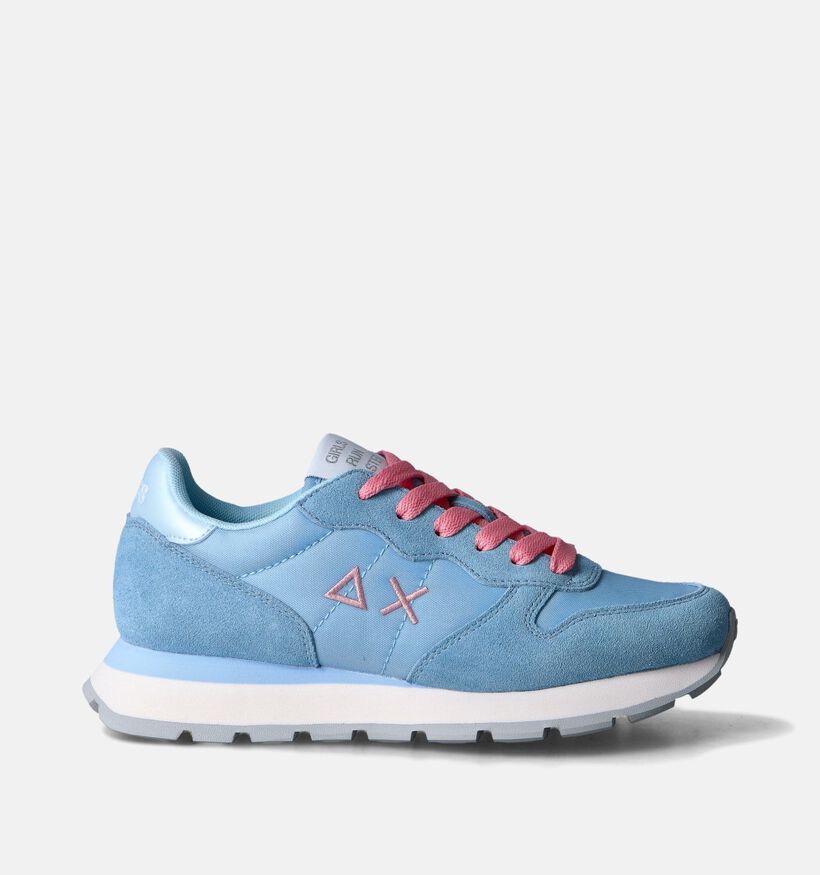 Sun68 Ally Solid Nylon Baskets casual en Bleu pour femmes (351684) - pour semelles orthopédiques