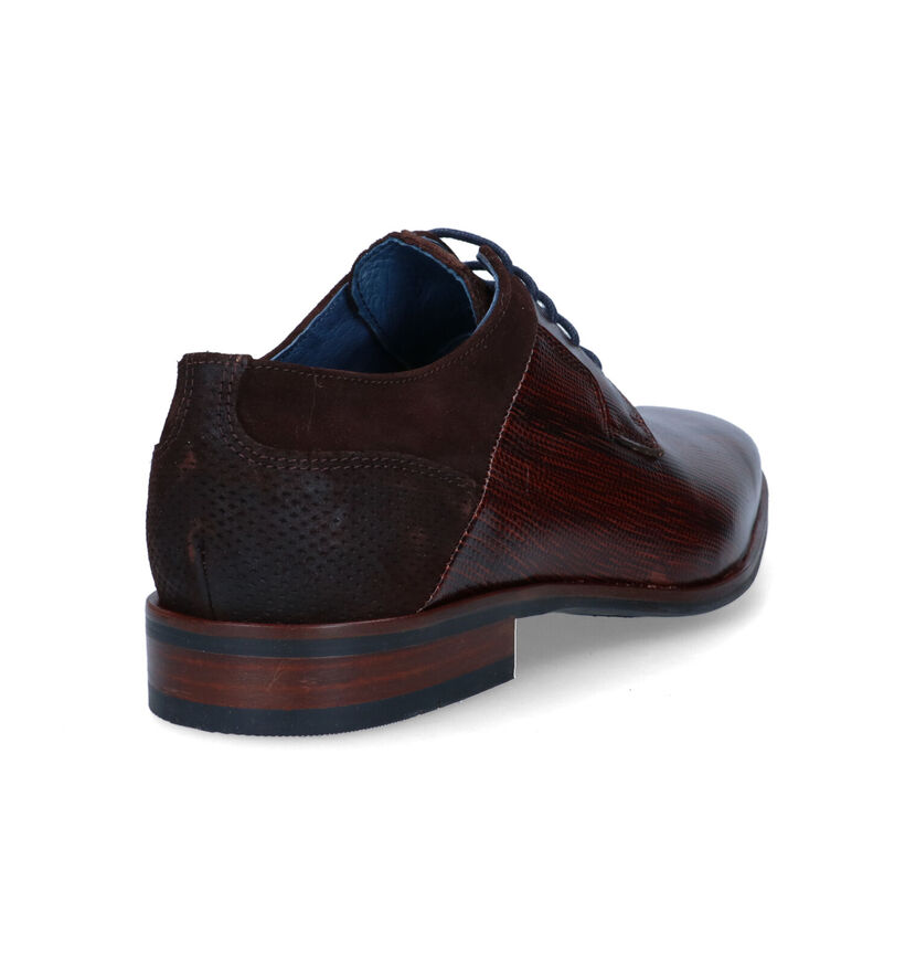 Berkelmans Interlagos Chaussures habillées en Marron pour hommes (323071) - pour semelles orthopédiques