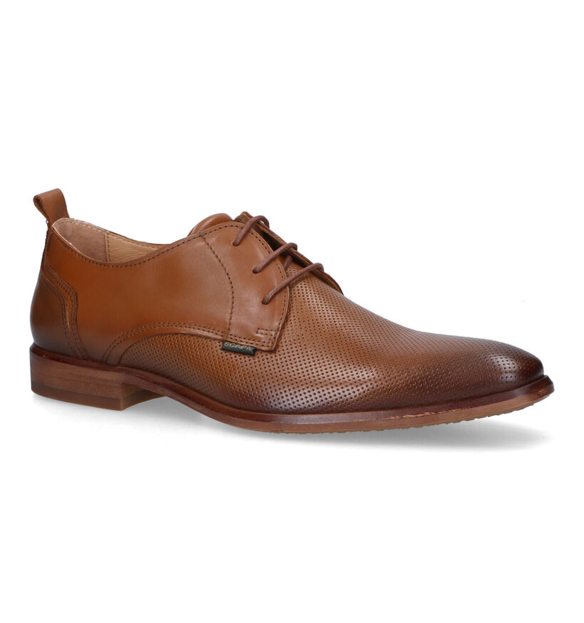 Scapa Chaussures classiques en Cognac pour hommes (324204) - pour semelles orthopédiques