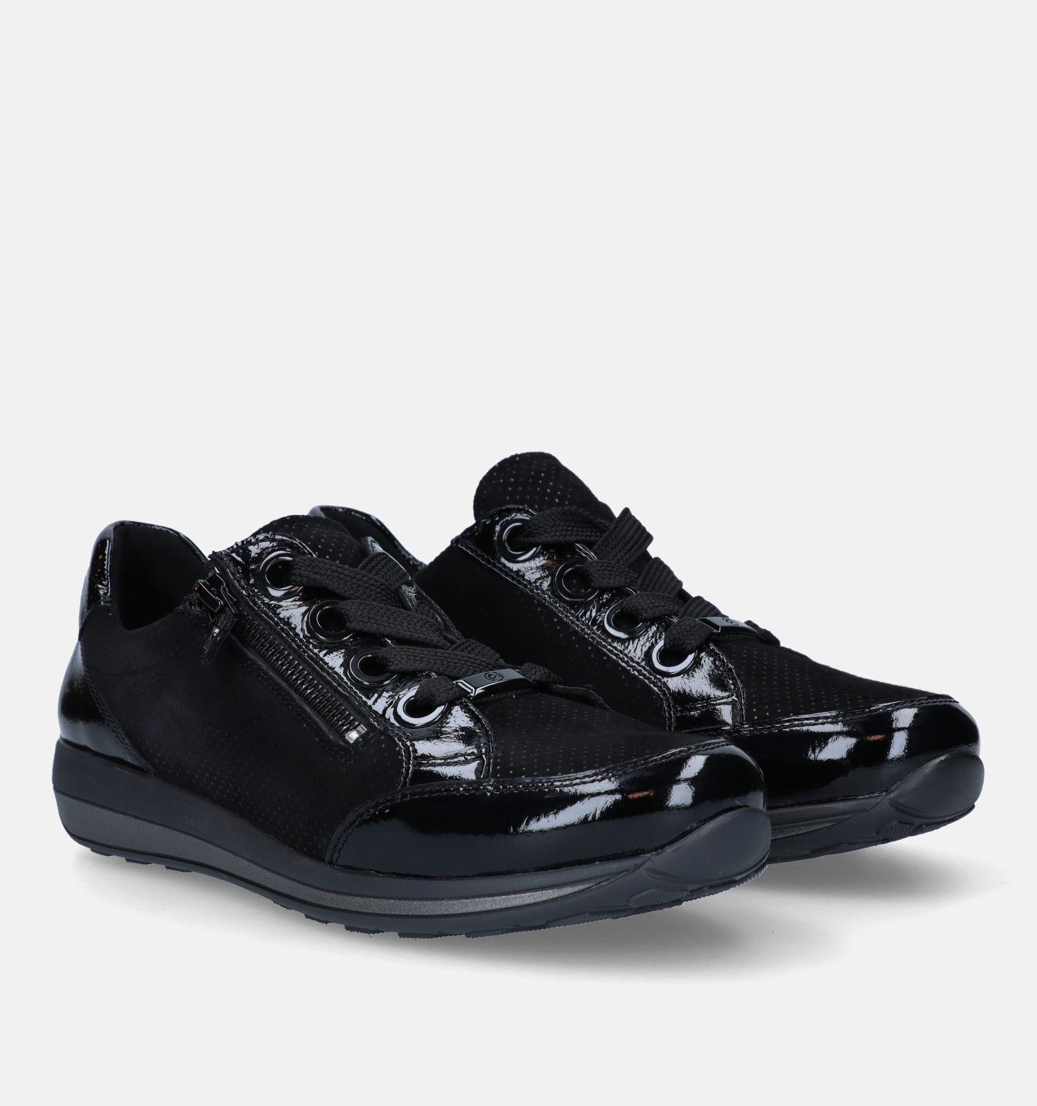 Ara Osaka Highsoft Zwarte Sneakers Dames Lage schoenen Online