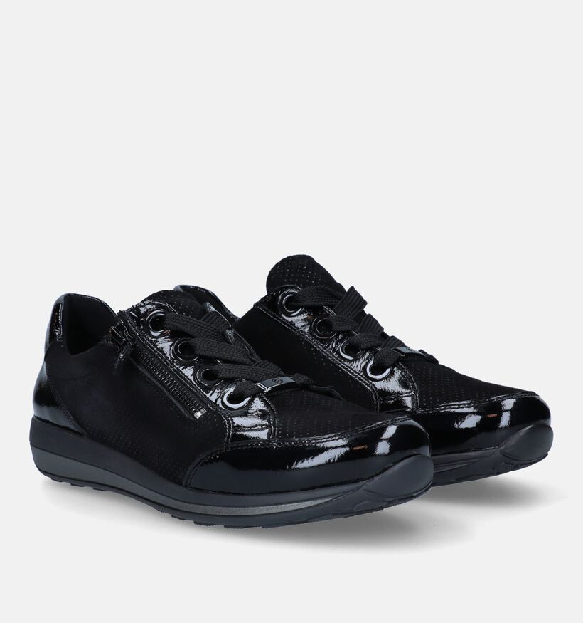 Ara Osaka-Highsoft Zwarte Sneakers voor dames (328807) - geschikt voor steunzolen