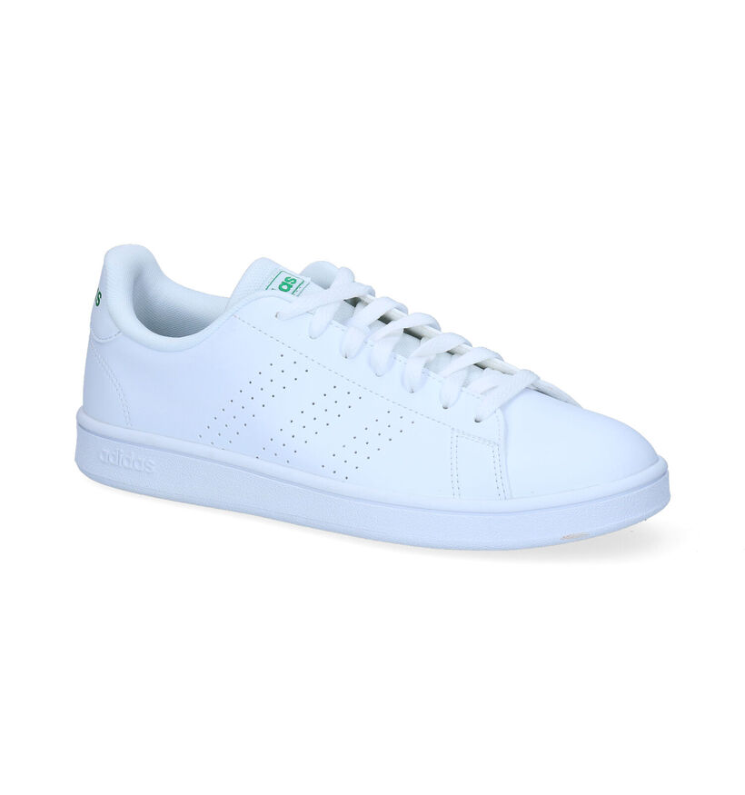 adidas Advantage Base Witte Sneakers voor heren (319045)