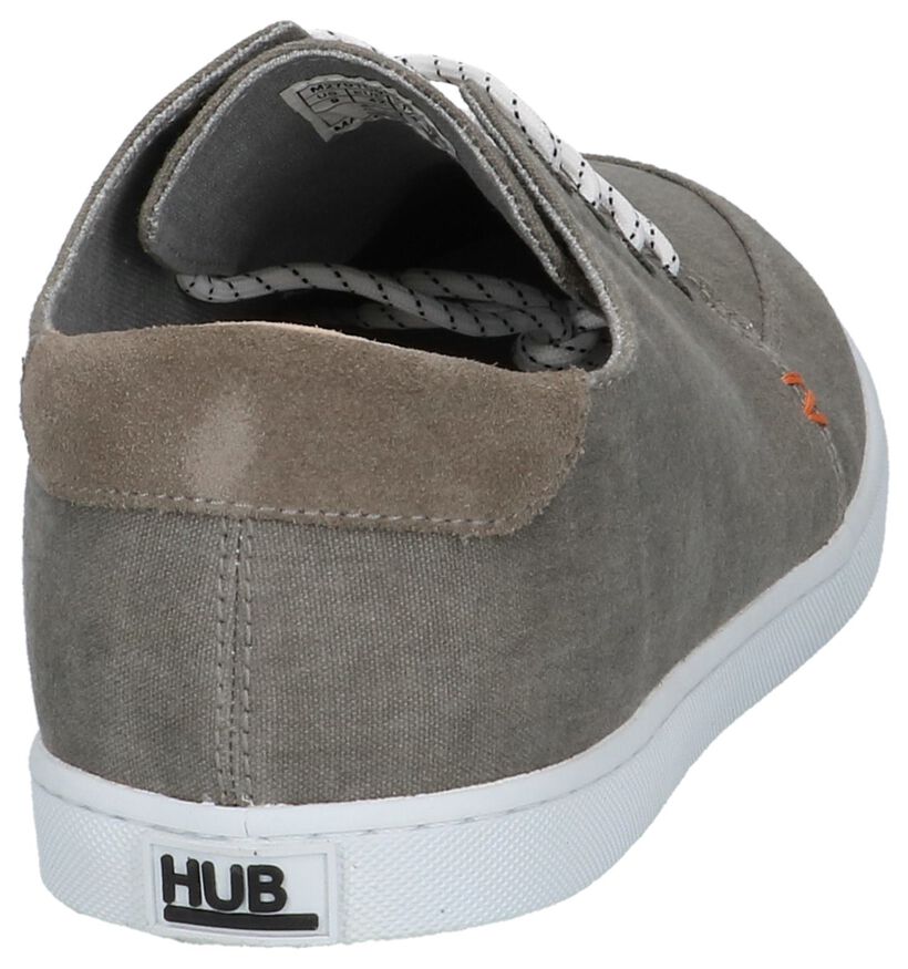 Hub Boss Blauwe Sneakers in stof (267845)