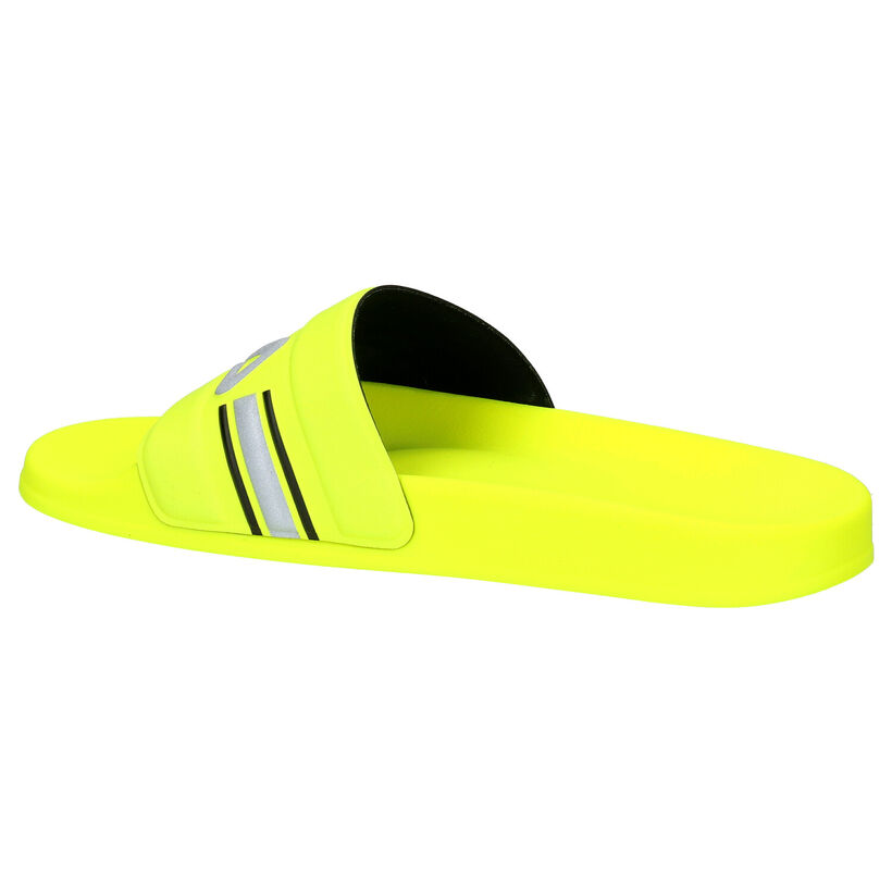 Fila Oceano Nu-pieds en Jaune en simili cuir (265534)